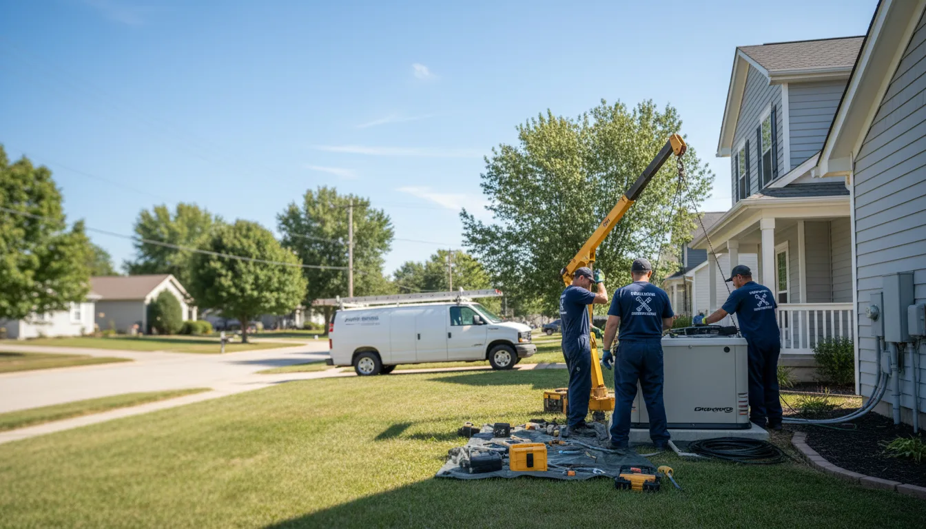 Generator Installation in Crown Point, IN near me
